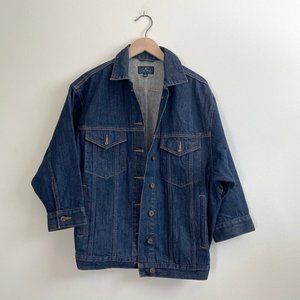 Lucky Brand Button Down Denim Jacket Sz S